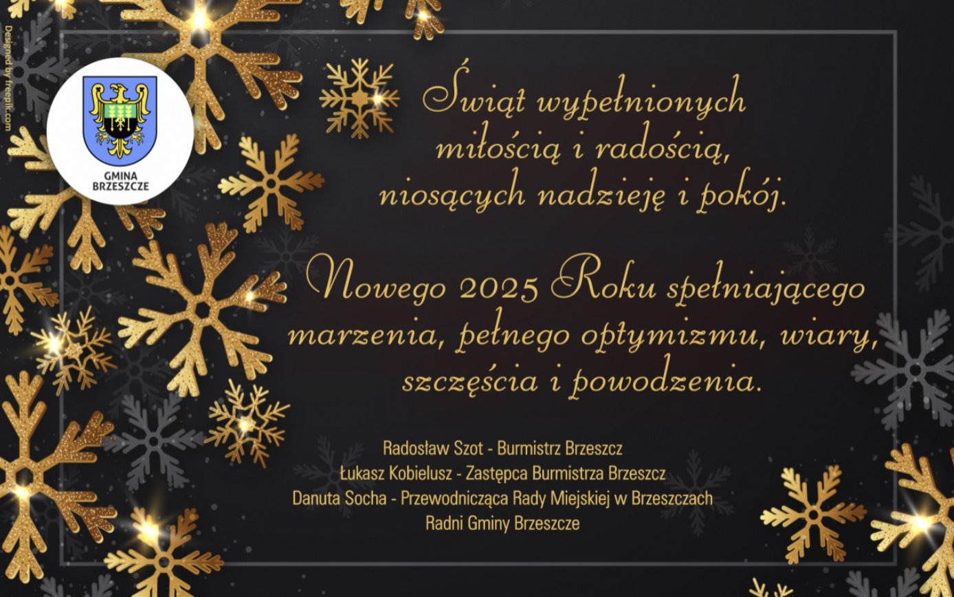 Świąteczne Życzenia od Samorządu Gminy Brzeszcze