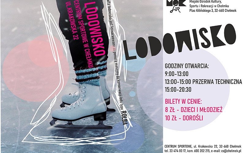 Chełmek: Ruszyło sztuczne lodowisko sezonowe!