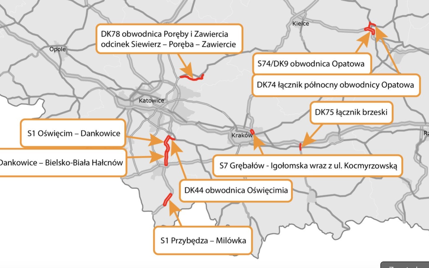 Nowe drogi w Polsce w 2025 roku – kluczowe odcinki dla Małopolski i Oświęcimia