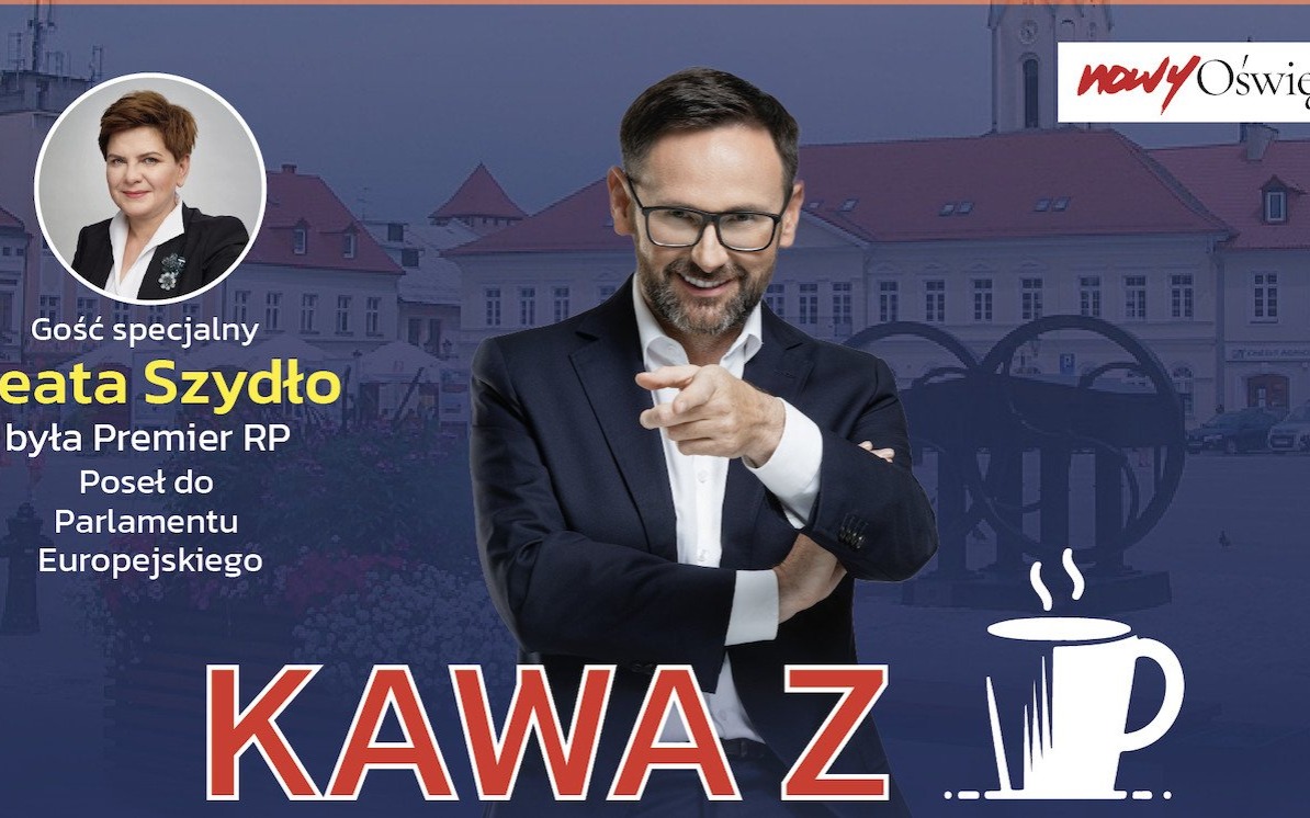 Pierwsze spotkanie z cyklu „Kawa z Obajtkiem” w Oświęcimiu