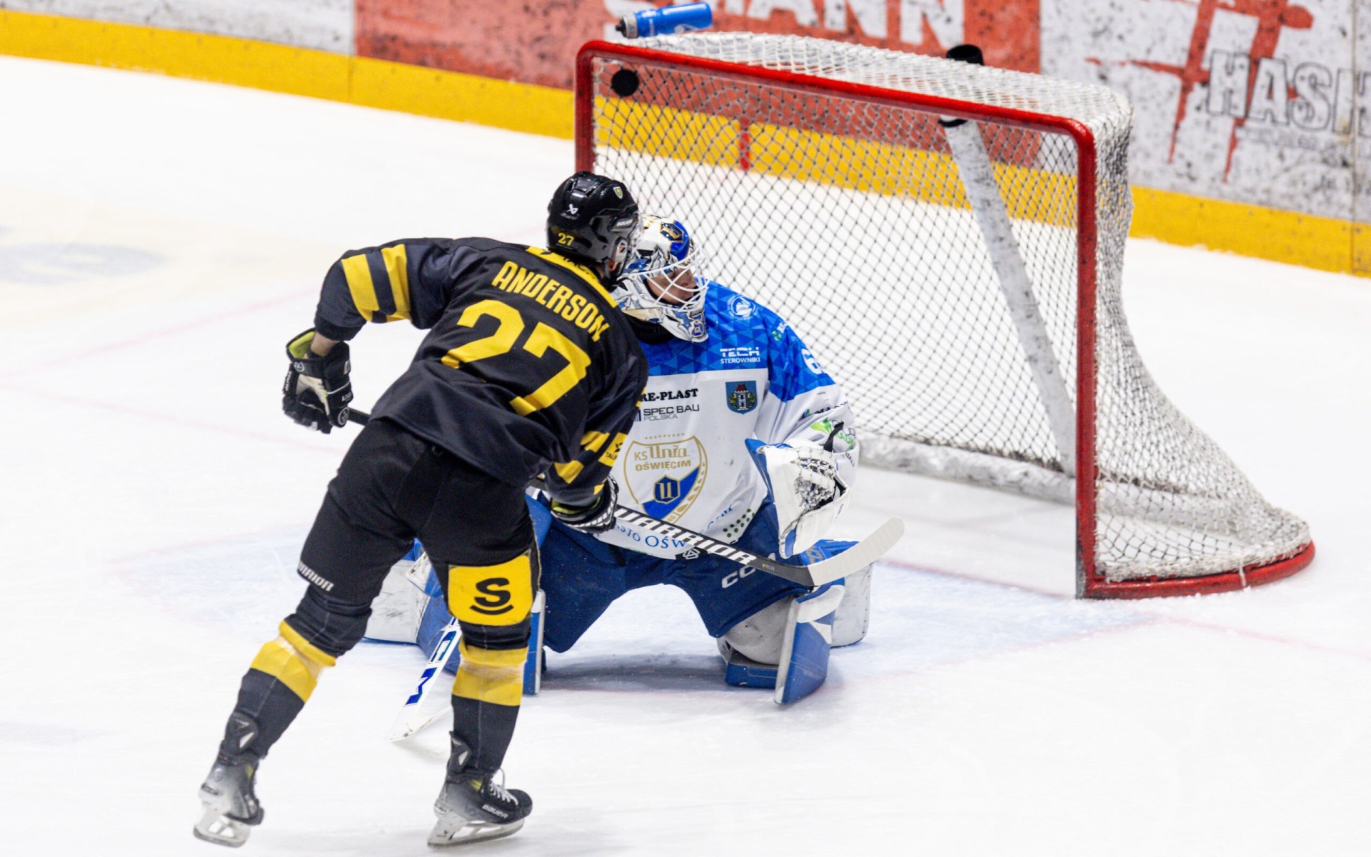 Katastrofa Unii Oświęcim w pierwszej tercji! GKS Katowice rozbija rywali i jest o krok od finału!