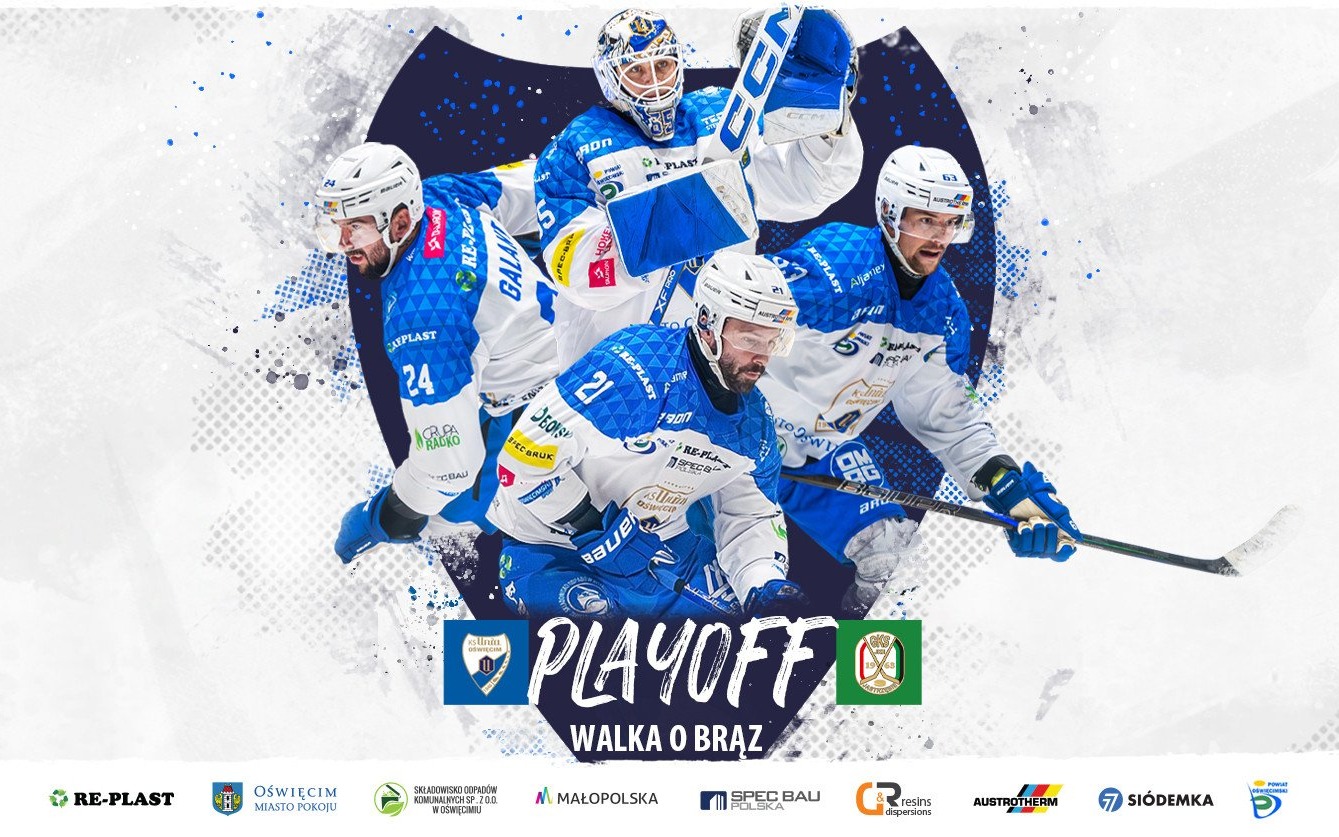 Ostatnia szansa na medal! Re-Plast Unia Oświęcim zagra o brąz z JKH GKS-em Jastrzębie