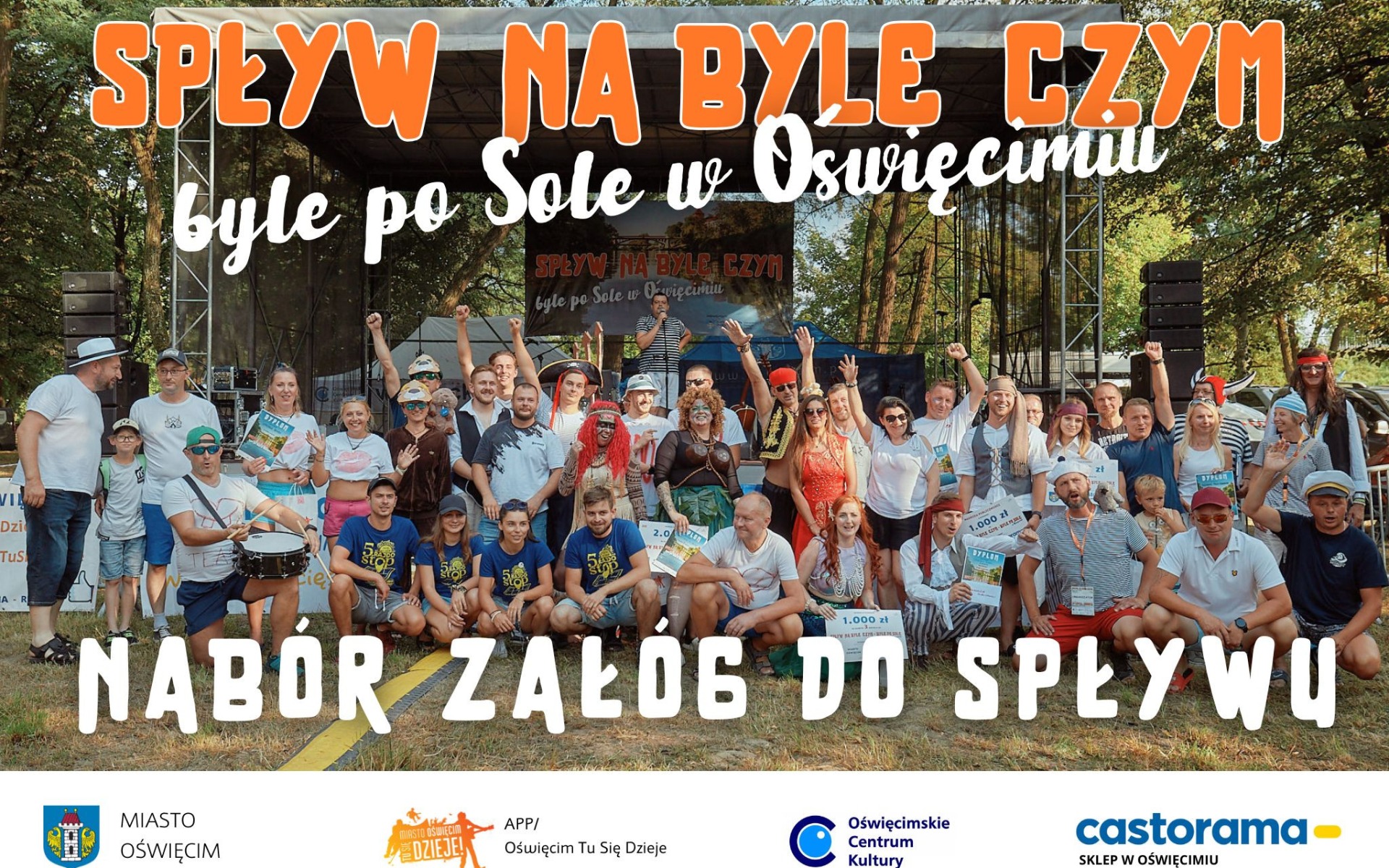 Rusza nabór załóg na 2. Spływ na Byle Czym w Oświęcimiu