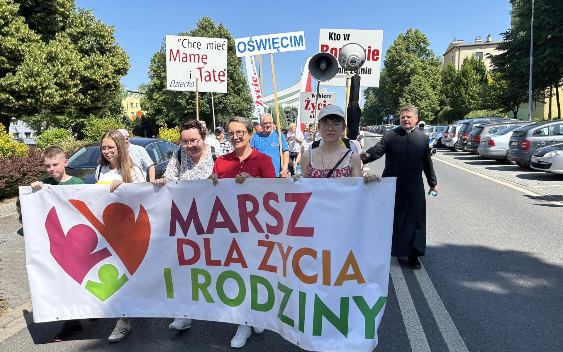Marsz dla Życia i Rodziny 2025 przeszedł ulicami Oświęcimia