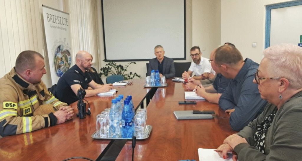 Gwałtowne opady w gminie Brzeszcze. Zebrano sztab kryzysowy, obowiązuje pogotowie przeciwpowodziowe