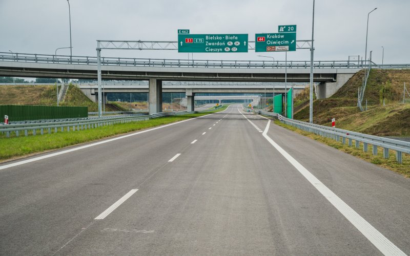 S1 Oświęcim – Brzeszcze otwarcie już w sierpniu! Nowy odcinek DK44 również dostępny dla kierowców