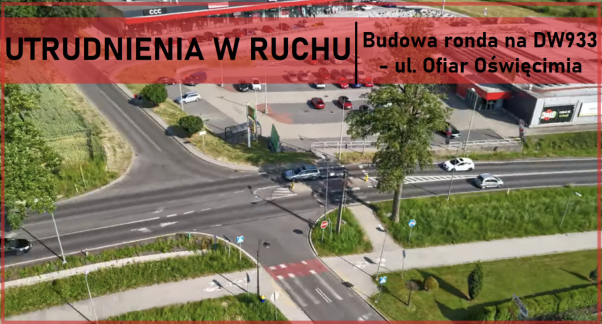 Kierowcy w Brzeszczach muszą przygotować się na objazdy! Rusza budowa ronda na DW933