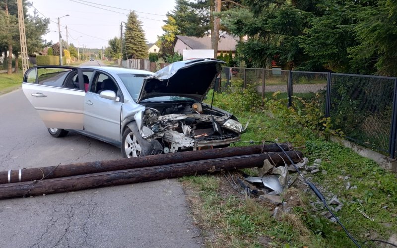 Jawiszowice. Pijana kobieta w ciąży spowodowała wypadek. W samochodzie było dziecko