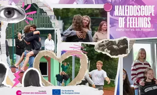 Kaleidoscope of feelings – młodzież z czterech krajów uczyła się empatii w Międzybrodziu Bialskim