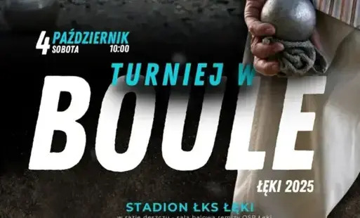 OSP Łęki zaprasza na turniej gry w boule