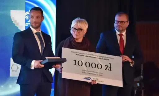 Klub Integracji Społecznej w Kętach z prestiżową nagrodą w konkursie „Małopolski Lider Ekonomii Społecznej 2025”
