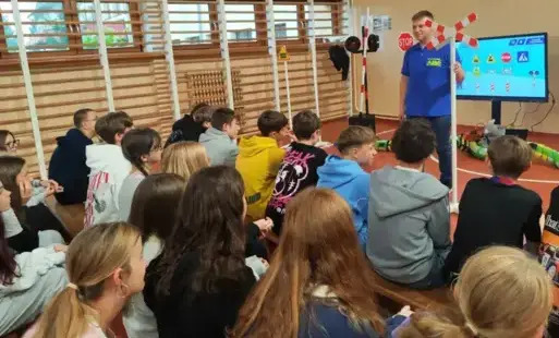 Kampania „Kolejowe ABC” w naszej szkole ZSP nr 3 - Kęty Podlesie