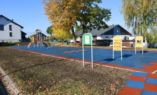 Plac zabaw w Witkowicach wyremontowany!