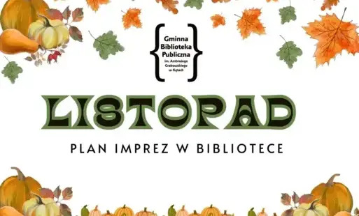 Listopad w kęckiej bibliotece