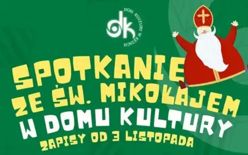 Spotkanie ze św. Mikołajem w DK Kęty oraz Mikołajki przyjazne sensorycznie