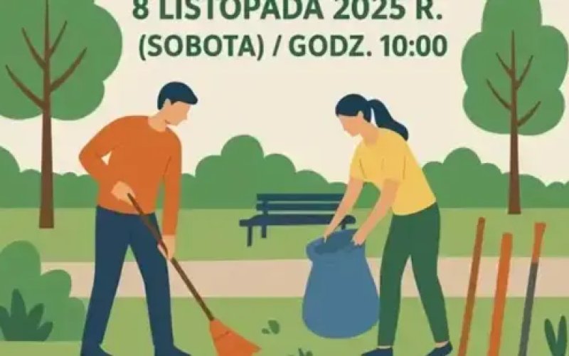 Bielany: Wspólne sprzątanie placu św. Macieja