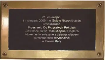 25 lat kęckiej kapsuły pamięci