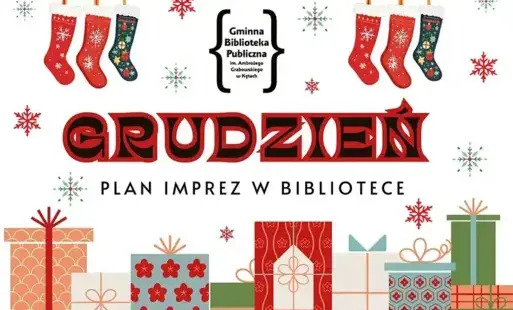 Harmonogram imprez w Bibliotece - grudzień 2025