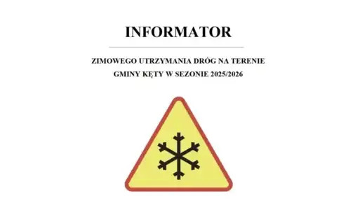 Informator zimowego utrzymania dróg na terenie Gminy Kęty w sezonie 2025/2026