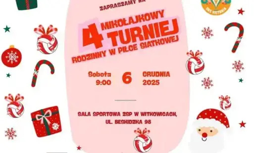 4. Mikołajkowy Turniej Rodzinny w Piłkę Siatkową
