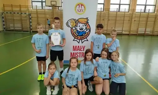 1. miejsce SP nr 2 w Kętach w Turnieju "Mały Mistrz"