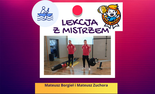 Wizyta mistrzów świata w Szkole Podstawowej w Nowej Wsi!