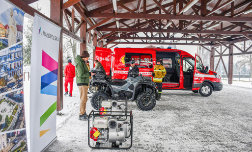 Nowy sprzęt dla jednostek OSP z gminy Kęty