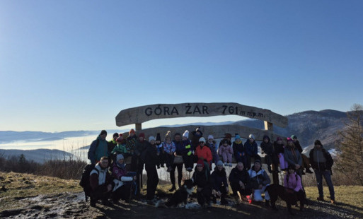 Sobotnie integracyjne górskie wyjście uczniów klas młodszych „Dwójki”