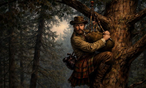 Nosił wilk razy kilka, ponieśli i wilka - Dudziarz z Podlesia i wilk drapieżca