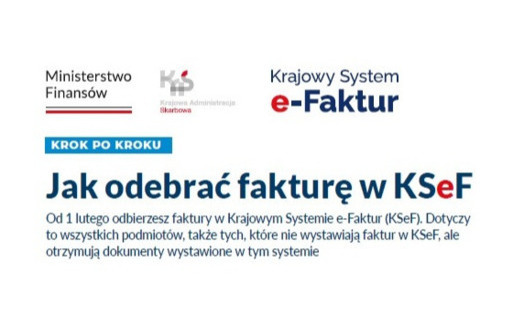 Jak odebrać faktury w KSeF? Infografika