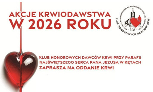 Zapraszamy na pierwszą w nowym roku akcję krwiodawstwa!