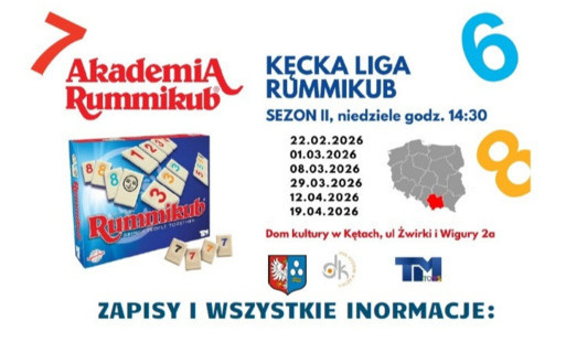 Rusza II sezon Kęckiej Ligi Rummikub