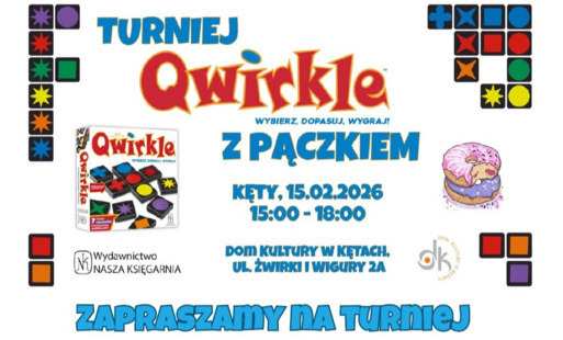 Turniej Qwirkle w Domu Kultury
