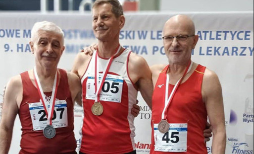 Srebro w Halowych Mistrzostwach Polski Masters dla Tempo Kęty!