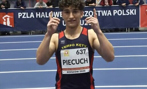 Kapitalne wyniki kęckich lekkoatletów na halowych mistrzostwach Polski U18!