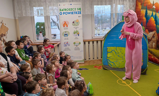 Przedstawienie ekologiczne w przedszkolach