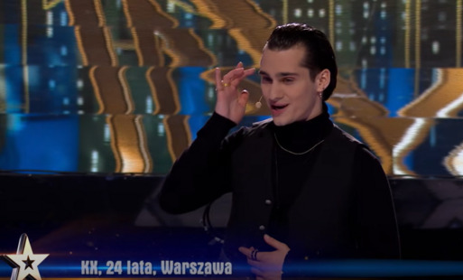 Kęczanin oczarował jurorów Mam Talent i prowadzących Dzień Dobry TVN