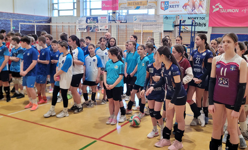 ZSP w Witkowicach zdobył 3. miejsce w powiecie w Powiatowych Igrzyskach Dzieci w Mini Siatkówce dziewcząt i chłopców