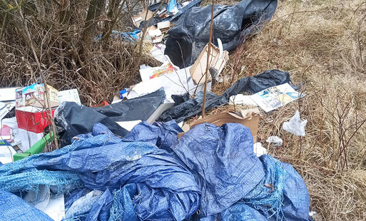 Ujęto sprawcę nielegalnego wysypiska śmieci w Bielanach