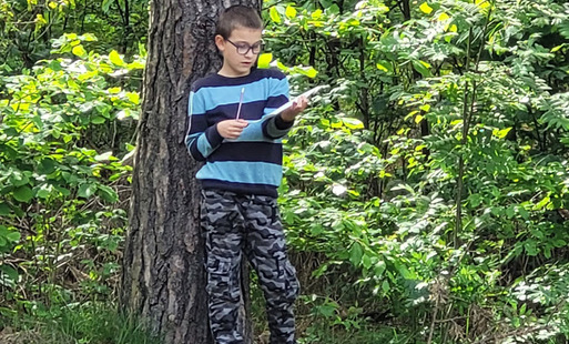 Finalista wojewódzkiego konkursu geograficznego w ZSP 3