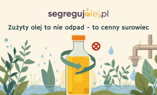 Zużyty olej to nie odpad — to cenny surowiec