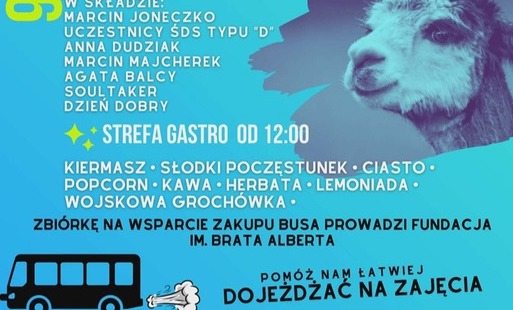 Koncert Charytatywny na rzecz zakupu busa do przewozu osób niepełnosprawnych