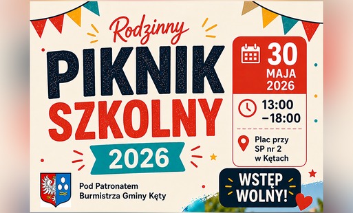 Zaproszenie na Rodzinny Piknik Szkolny