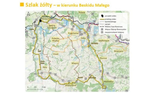 Czy znasz już sieć szlaków rowerowych Małopolski Zachodniej?
