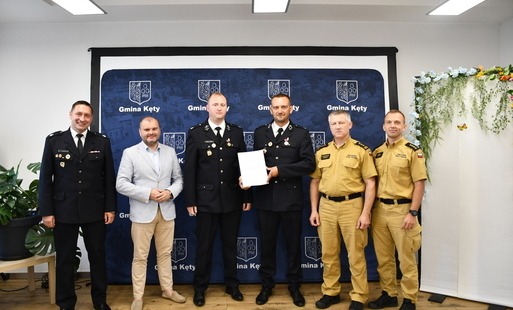 Podpisano porozumienie o dalszej przynależności Ochotniczej Straży Pożarnej w Bielanach do Krajowego Systemu Ratowniczo-Gaśniczego na kolejne 5 lat!