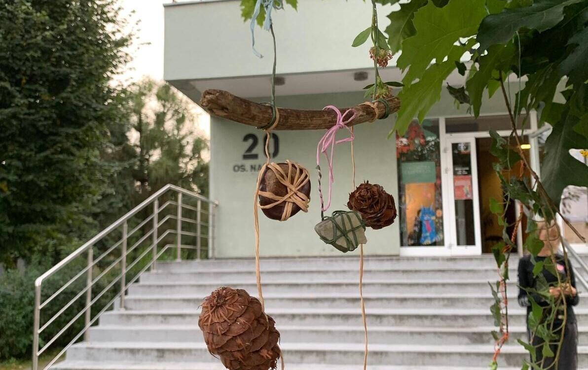 Artystyczna akcja w Kętach