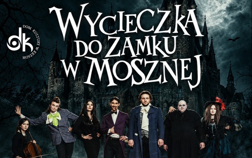 Halloweenowa wycieczka do zamku w Mosznej