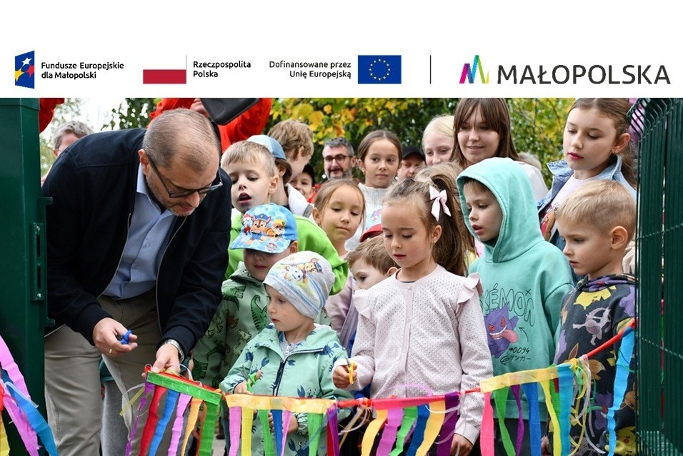 Nowy plac zabaw już służy naszym milusińskim
