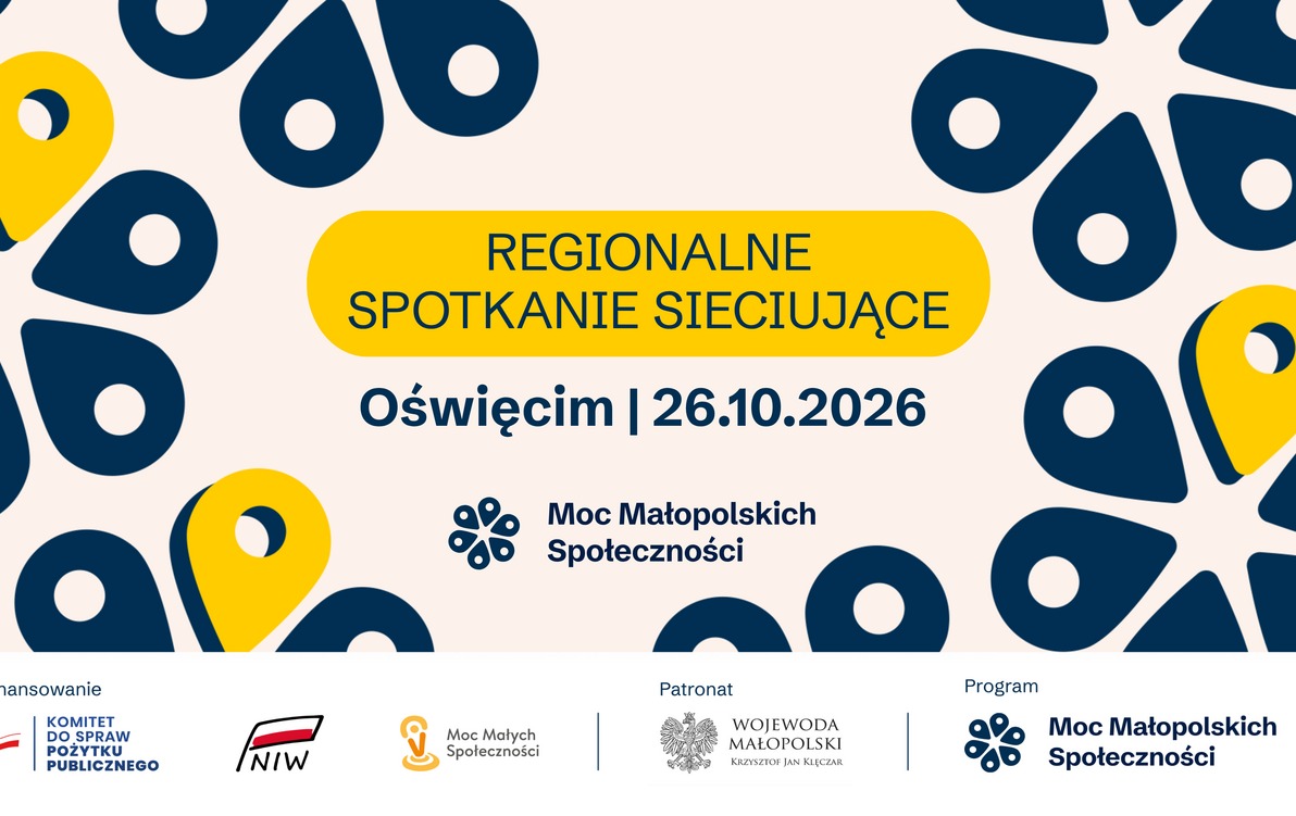 Spotkanie sieciujące „Jak wzmacniać odporność społeczności lokalnych na kryzysy w Małopolsce?”