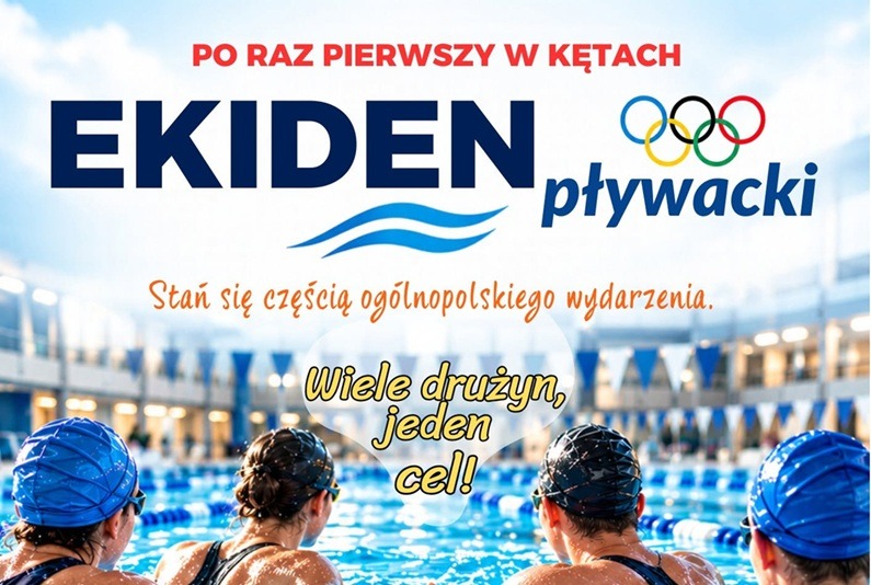 Kęty dołączają do ogólnopolskiego pływackiego wyzwania EKIDEN 2026!